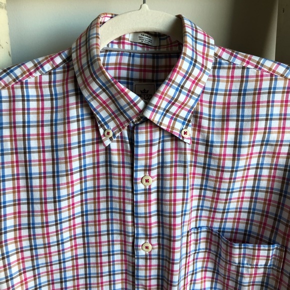 PETER MILLAR 100% Cotton Button Down - Picture 1 of 5